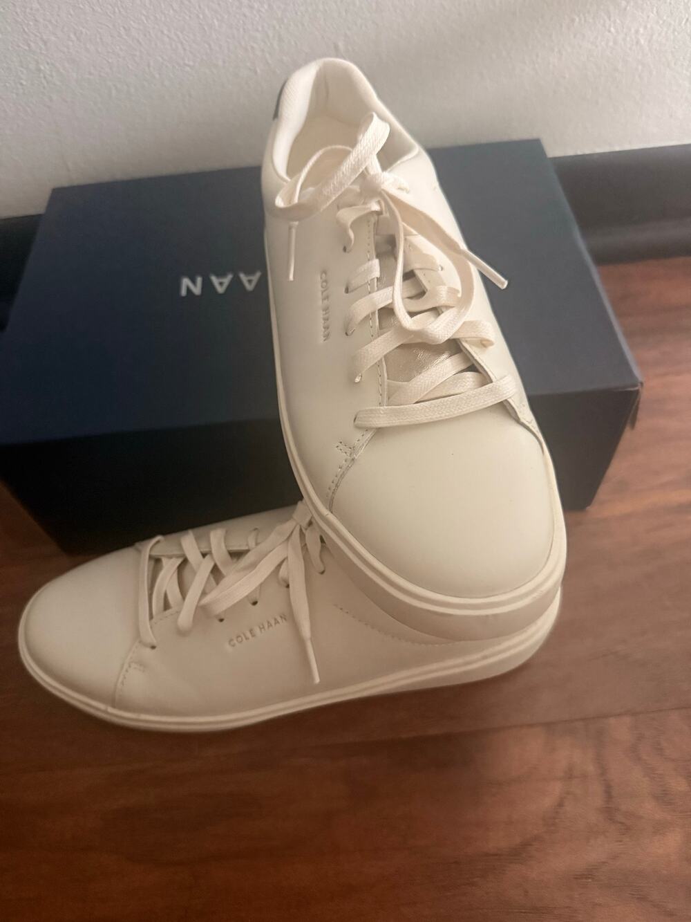 New Cole Haan Grand CrossCourt Traveler Sneakers 9 White/Green